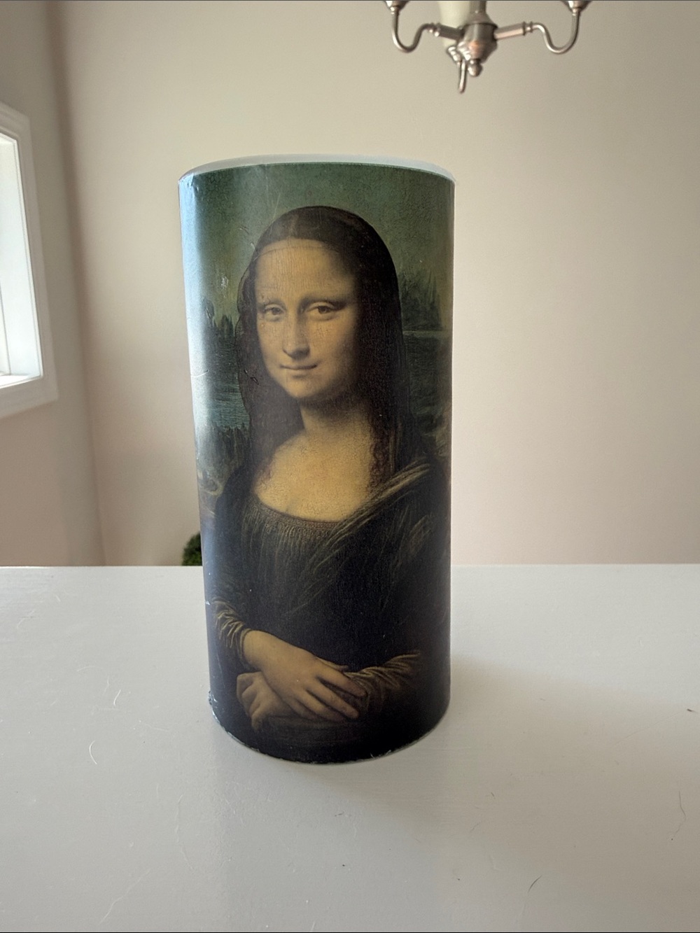 Mona Lisa Flameless candle